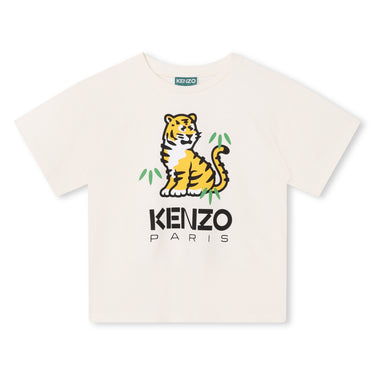 Playera KENZO blanca para niños